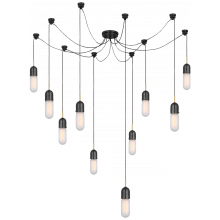 Visual Comfort & Co. Signature Collection TOB 5645BZ/HAB-FG-10 - Junio 10-Light Pendant