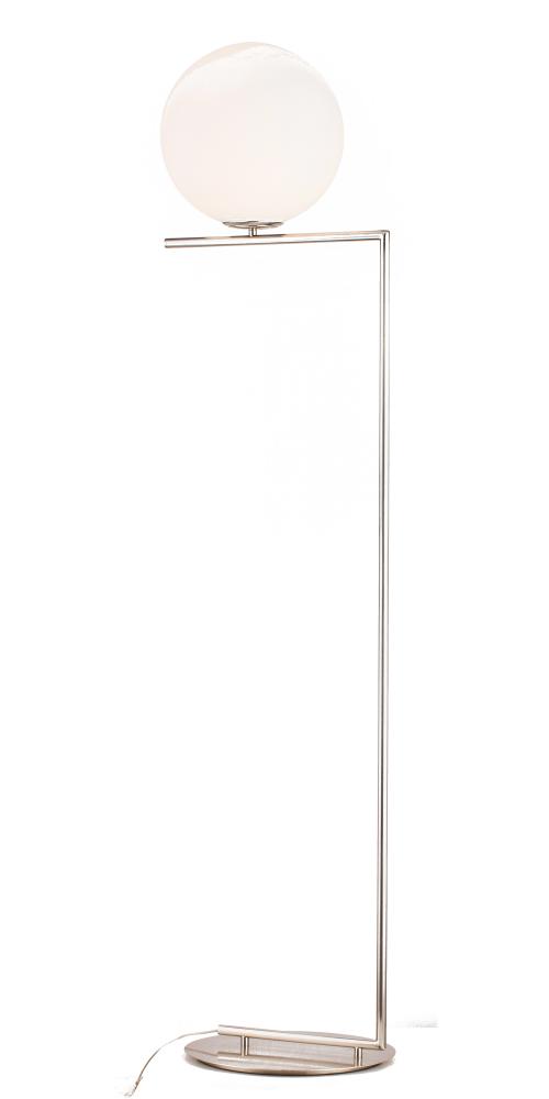 Floor Lamp Satin Nickel