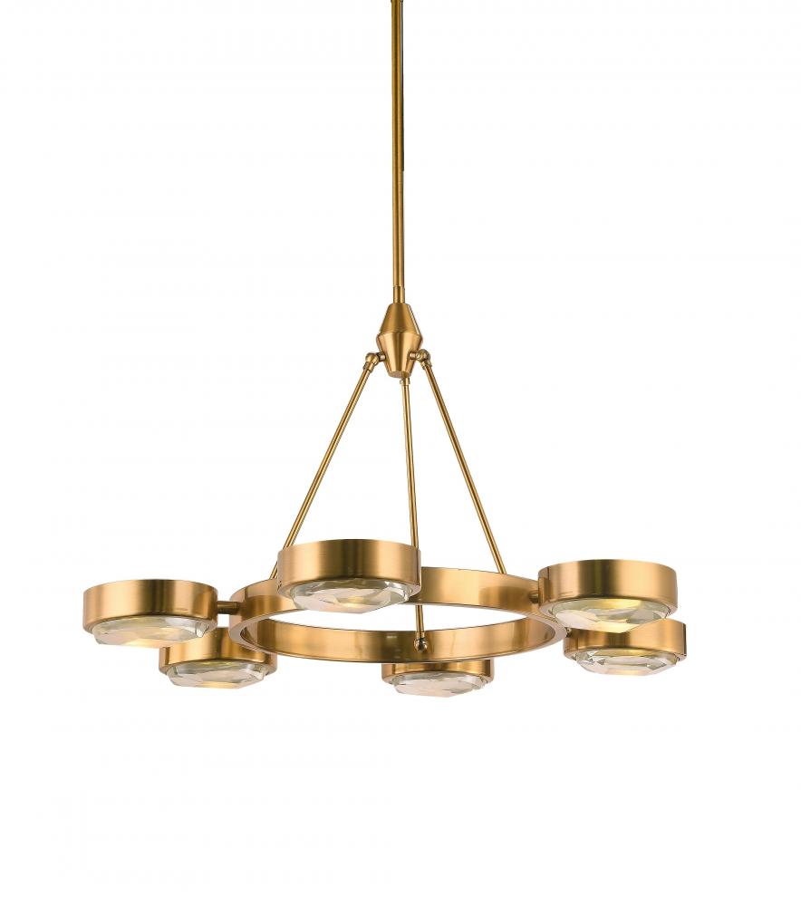 Chandelier Brass