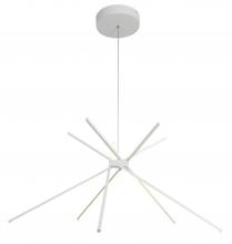 Bethel International ALU02C42WH - LED Chandelier Matte White