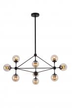 Bethel International DU03 - Chandelier Black