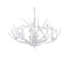 Bethel International IL02-5W - Antler Pendant White