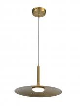 Bethel International MOBM01 - LED Single Pendant Lighting Antique Brass