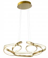 Bethel International OC08C27G - LED Chandelier Gold