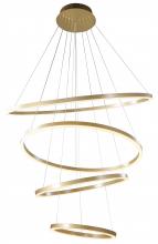 Bethel International OC19C39G - LED Chandelier Gold