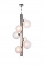 Bethel International TM16SHN - Chandelier Shiny Nickel