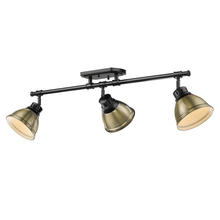 Golden 3602-3SF BLK-AB - Duncan Semi-Flush - Track Light