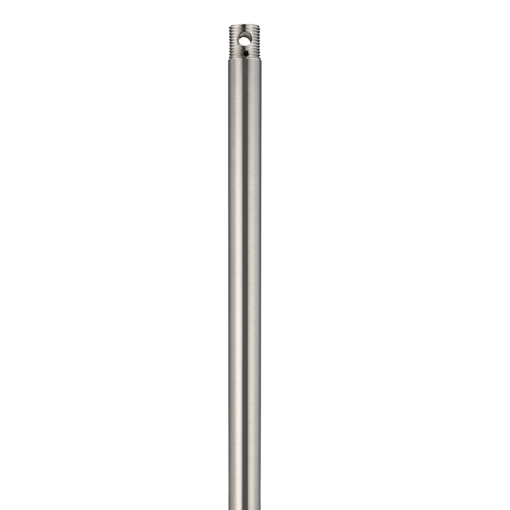 48" Threaded Downrod - Brushed Steel