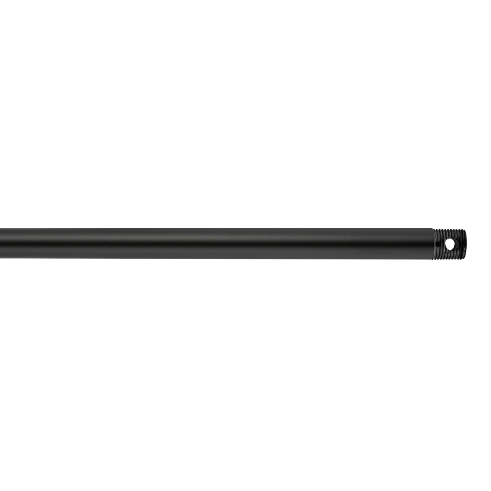 12" Threaded Downrod - Midnight Black