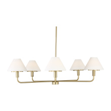 Generation Lighting GLC1235SB - Mendota Five Light Chandelier
