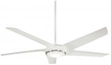 Minka-Aire F617L-WHF - Raptor - 60" Ceiling Fan W/LED Light Kit