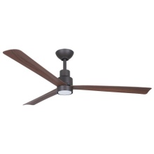 Minka-Aire F787L-ORB - Simple 52" LED Indoor/Outdoor Ceiling Fan