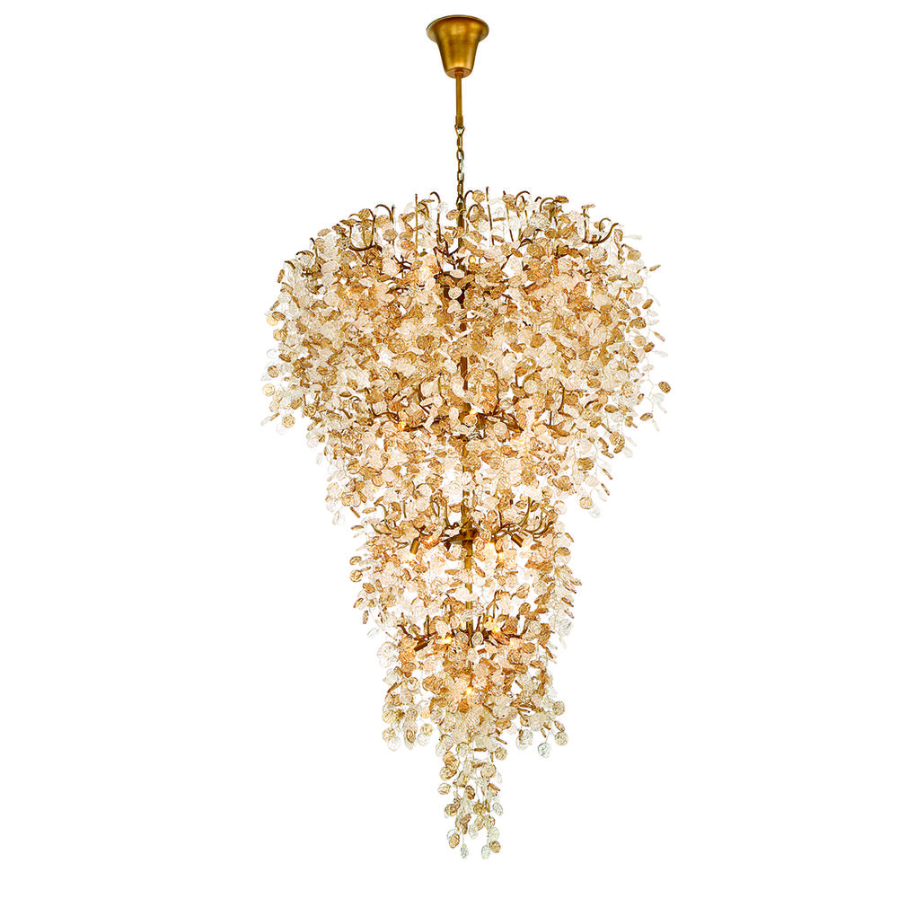 Campobasso, 33LT Chandelier, Gld