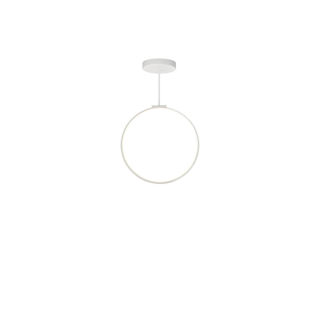 Cirque 24-in White LED Pendant