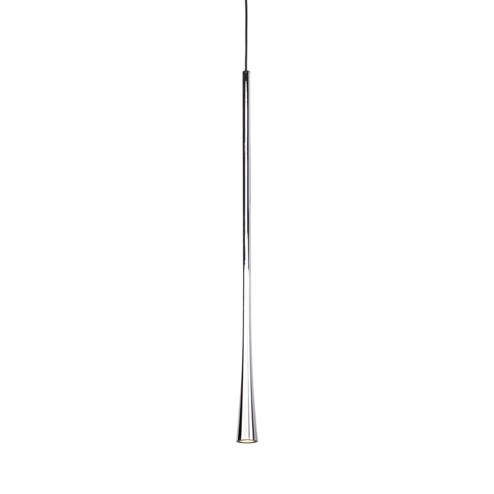 Taper 24-in Chrome LED Pendant