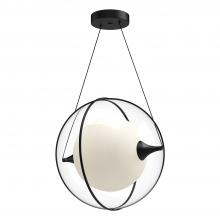 Kuzco Lighting Inc PD76716-BK - Aries 16-in Black LED Pendant