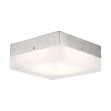 Kuzco Lighting Inc FM3409-BN - LED FL/MT SQ-FR-GLS, 1200LM 13W BN