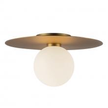 Kuzco Lighting Inc FM15514-BG-UNV - Elixir 14-in Brushed Gold LED Flush Mount