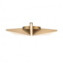 Kuzco Lighting Inc FM64218-VB - Tachi 18-in Vintage Brass LED Flush Mount