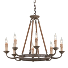 Troy F6116-EB - Cyrano Chandelier