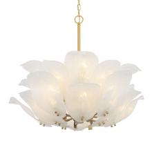Minka Metropolitan N2215-732 - Orchid 28.5" 10-Light Pendant