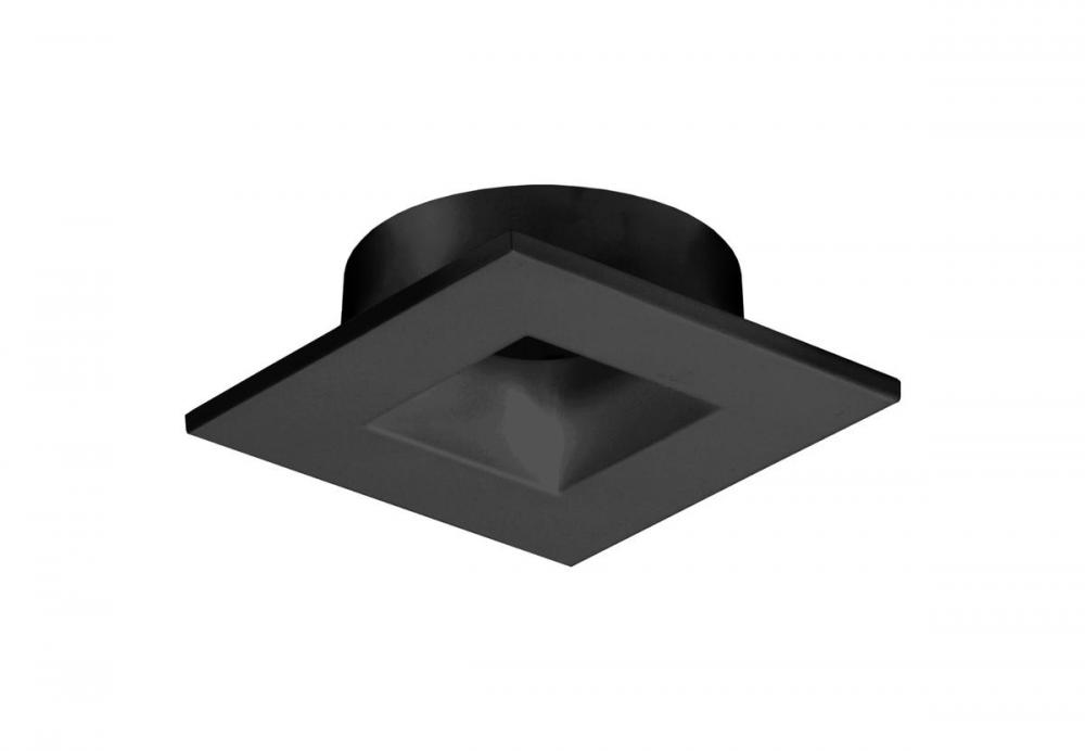 JESCO Downlight 1" Trim Square BK for RLF-1107 Series