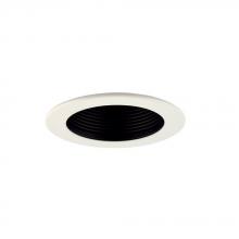 Jesco TM201BKWH - 4-inch Step Baffle Trim.