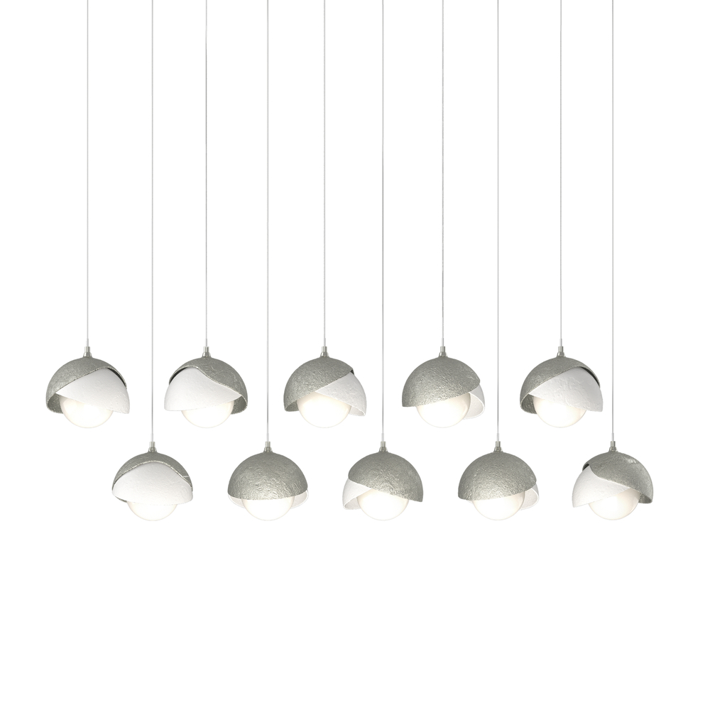 Brooklyn 10-Light Double Shade Pendant