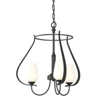 Hubbardton Forge 103047-SKT-10-GG0303 - Flora 3 Arm Chandelier