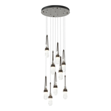 Hubbardton Forge 131100-SKT-STND-14-YJ0434 - Link 9-Light Blown Glass Pendant