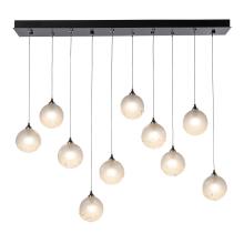 Hubbardton Forge 131130-SKT-STND-10-FD0750 - Fritz Globe 10-Light Pendant