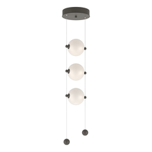 Hubbardton Forge 139059-LED-STND-07-GG0668 - Abacus 3-Light LED Pendant