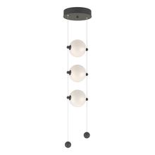 Hubbardton Forge 139059-LED-STND-20-GG0668 - Abacus 3-Light LED Pendant