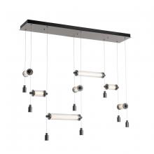 Hubbardton Forge 139101-LED-STND-07-ZM0696 - Libra 7-Light Double Linear LED Pendant