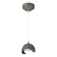 Hubbardton Forge 161183-SKT-STND-07-14-GG0711 - Brooklyn Double Shade Low Voltage Mini Pendant