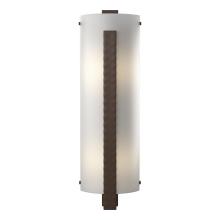 Hubbardton Forge 206730-SKT-05-BB0401 - Forged Vertical Bar Large Sconce