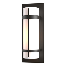 Hubbardton Forge 305894-SKT-14-GG0037 - Banded Large Outdoor Sconce