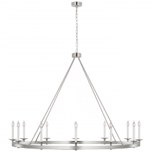 Visual Comfort & Co. Signature Collection ALL US CHC 5615PN - Launceton Oversized Ring Chandelier