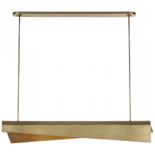 Visual Comfort & Co. Signature Collection ALL US KW 5633AB - Piel 48" Linear Pendant