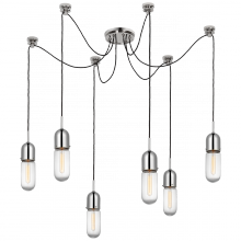 Visual Comfort & Co. Signature Collection RL TOB 5645PN-CG-6 - Junio 6-Light Chandelier