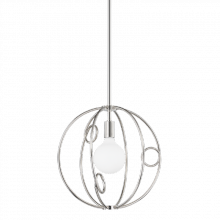 Mitzi by Hudson Valley Lighting H485701S-PN - Alanis Pendant