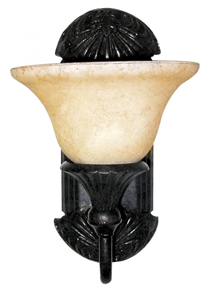 Black Bathroom Sconce