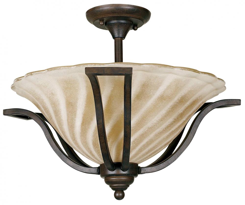 Bowl Semi-Flush Mount