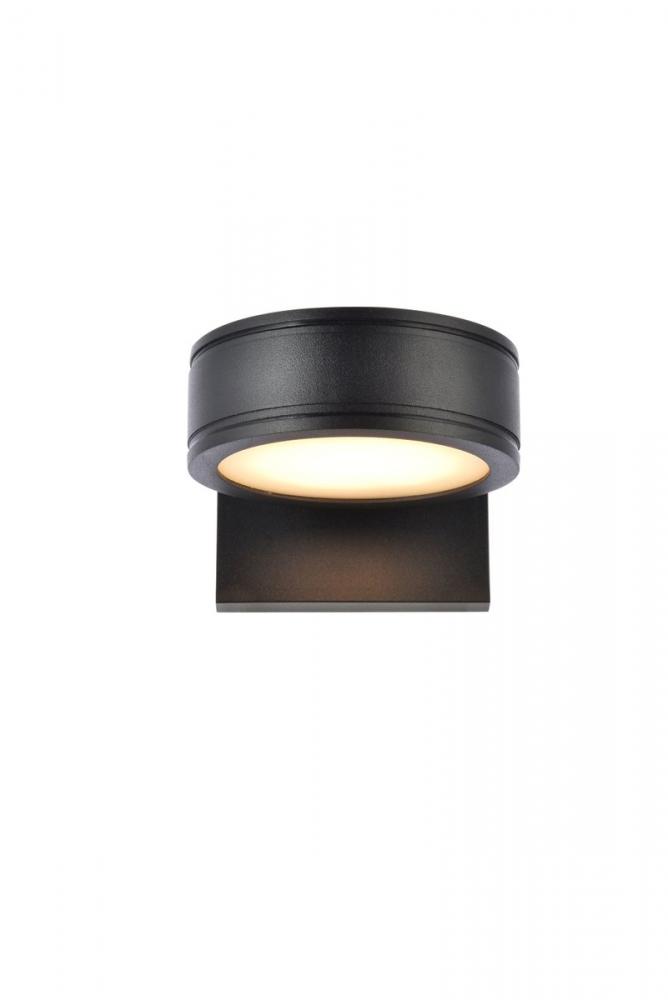 Raine Integrated LED Wall Sconce in Black