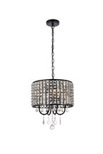 Elegant LD713D14BK - Elise 14 Inch Pendant in Black