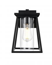 Elegant OD346W11BK - Lambert 7 inch Outdoor Pendant in Black