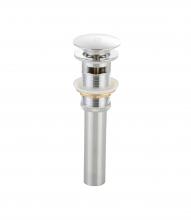 Elegant VDN100PCH - Pop-up drainer with overflow hole 2.6"x7.76"x2.6 Chrome