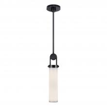 Alora Lighting PD355015UBGO - Wynwood 15-in Urban Bronze/Glossy Opal 1 Light Pendant