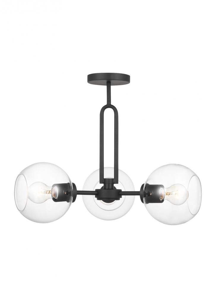 Codyn Three Light Semi-Flush Convertible Pendant