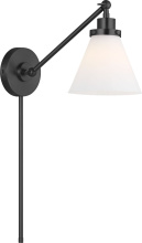 Visual Comfort & Co. Studio Collection CW1121MBKMG - WELLFLEET 1A CONE SCONCE MBKMG